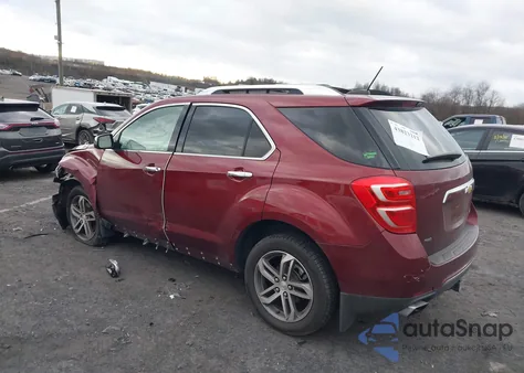 2016 Chevrolet Equinox Ltz from USA, damaged, VIN 2GNFLGE33G6265615